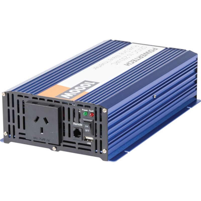 Buy POWERTECH MI5736 1000W Inverter 12Vdc To 240Vac MyDeal