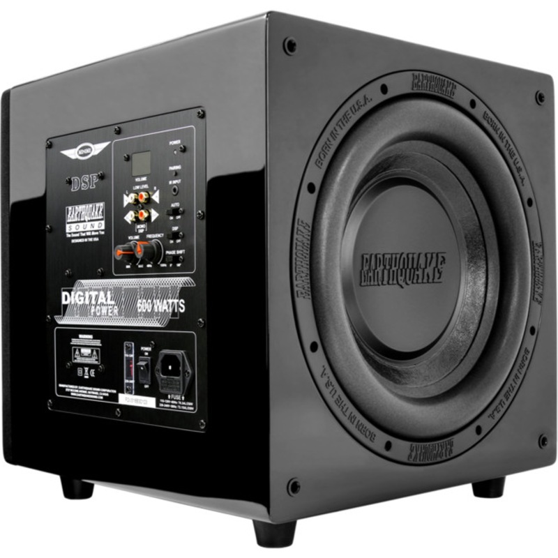 MINIMEDSPP12 EARTHQUAKE 12" Powered Subwoofer Dsp Amplifier and Slaps