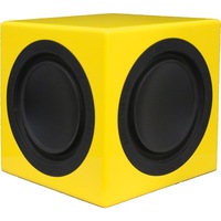EARTHQUAKE MINIMEP63Y Minimep63 3 Sided 6.5" Sub Yellow Colour MINIMEP63Y 3 Sided Subwoofer With
