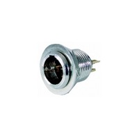 MX3PP Mini XLR Panel 3-Pin MINI XLR PANEL MOUNT PLUG