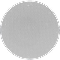 QUEST MX6CW 6.5" 70/100V Ceiling Speaker- White Grill Edgeless Grille (Mx601 Equiv.) Type: 2-Way