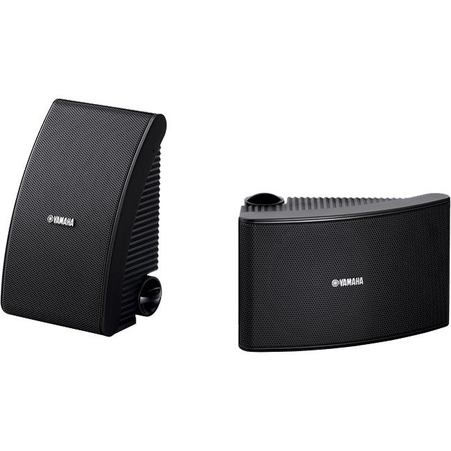 YAMAHA NSAW392B 5.25" 40W Waterproof Speaker - Black Outdoor WS38920 2-Way Suspension Design