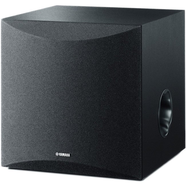 YAMAHA NSSW050 8" 100W Active Subwoofer ZY88390 New Twisted Flare Port 8" 100W ACTIVE