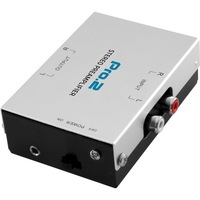PRO2 PA005 Inline Phono Preamp 9V Battery or Power Pack Ultra Compact Design INLINE PHONO PREAMP