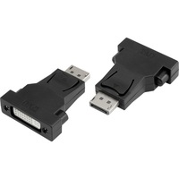 PRO2 PA4355 Displayport To DVI Adaptor Displayport 20-Pin Male To DVI-I 29-Pin Female DISPLAYPORT