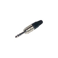 PD1450 6.3Mm Pro Stereo Phono Plug Metal, Cable Protection Non-Roll Cord Guard 6.3MM PRO STEREO