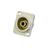 AMPHENOL PD3202 RCA D Shell Socket Black Stylish Design RCA D SHELL SOCKET BLACK