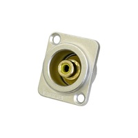 AMPHENOL PD3208 RCA D Shell Socket Yellow Stylish Design RCA D SHELL SOCKET YELLOW