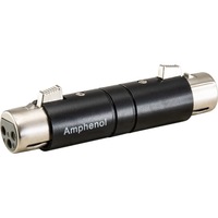 AMPHENOL PD4923 3 Pin XLR Socket To Socket Gender Changer 3 PIN XLR SOCKET TO SOCKET