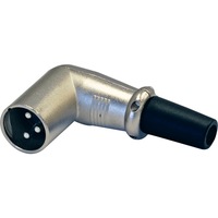 PD5300 3 Pin Right Angle XLR Plug Latch Lock 3 PIN RIGHT ANGLE XLR PLUG
