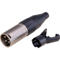 AMPHENOL PD5301 3 Pin XLR Line Plug ( Ac3m ) Hollow Pins Terminal Numbers Are Moulded On Inserts 3