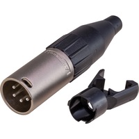 AMPHENOL PD5309 4 Pin XLR Line Plug ( Ac4m ) Jaws Cable Retention System 4 PIN XLR LINE PLUG (