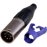 AMPHENOL PD5311 5 Pin XLR Line Plug ( Ac5mj ) Terminal Numbers Are Moulded On Inserts 5 PIN XLR