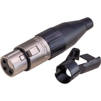 AMPHENOL PD5317 3 Pin XLR Line Socket ( Ac3f ) Terminal Numbers Are Moulded On Inserts 3 PIN XLR