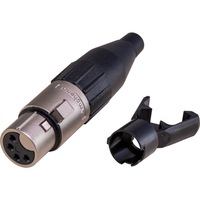 AMPHENOL PD5332 4 Pin XLR Line Socket (Ac4f) Terminal Numbers Are Moulded On Both Sides of Insert
