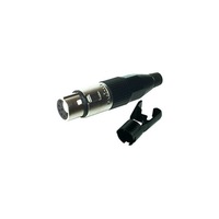 AMPHENOL PD5336 7 Pin XLR Line Socket ( Ac7f ) Terminal Numbers Are Moulded On Both Sides of