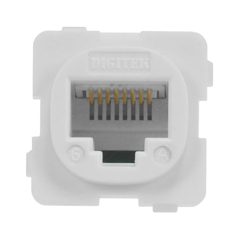 PK4549 DIGITEK Rj45 Cat6a Mechanism Socket Suits Clipsal Suits Clipsal ...