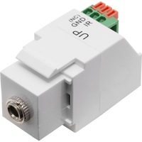 PRO2 PK4916 IR Emitter Keystone Adaptor Suits Mwi13ks Mw13fr Socket Module: 3.5Mm Stereo Jack IR