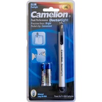 CAMELION PL2AAA Doctors Pen Light Torch Durable Aircraft Aluminium Body DOCTORS PEN LIGHT