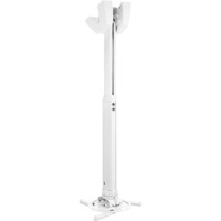 VOGEL'S PPC1555W Telescopic Projector Mount Ceiling Plate Suitable For Inclined and Flat