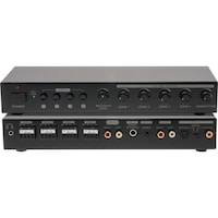 PRO2 PRO1323 4-Zone Audio Power Amplifier Integrated 4 Source Stereo 4-Zone Speaker Amplifier