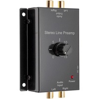 PRO2 PRO1327 Stereo Audio Line Preamp Inline Frequency Response: 20Hz To 20Khz STEREO AUDIO LINE