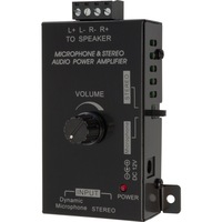 PRO2 PRO1328 Stereo Audio Power Amplifier Microphone and Stereo Class D Small Size and Compact