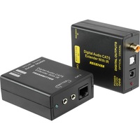 PRO2 PRO1362D Digital Audio Cat5e/6 Extender With IR Kits Toslink and Coax Up To 200M Distance
