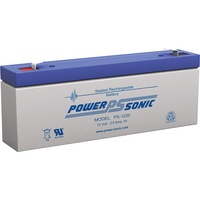 POWER SONIC PS1220 12V 2.5Amp Sla Battery F1 Terminal Sealed Lead Acid Size:178 X 60 X 35(Lhd Inc.