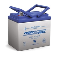 POWER SONIC PS12330 12V 33Amp Sla Battery Nb3 Terminal Sealed Lead Acid Size: 196 X 133 X 158