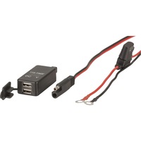 POWERTECH PS2013 12V 24V DC Dual USB Charger Volt Display LED Voltage Display 12 24VDC DUAL USB