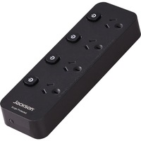 JACKSON PT1814 4 Outlet Switched Powerboard Surge Protected Suitable For Home Entertainment