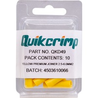 QUIKCRIMP QKD49 Ils6 / 10Pk Splice Terminals Quickcrimp ILS6 / 10PK SPLICE TERMINALS