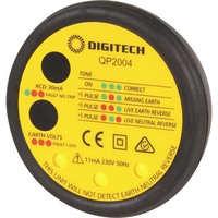 DIGITECH QP2004 Power Point Leakage Tester Earth Voltage POWER POINT LEAKAGE TESTER