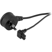 DOSS R730ACR 3M 240V Ac Mains Figure 8 Iec-C7 Right Angle Both Ends Fitted With a Right-Angle Iec
