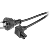 DOSS RCLPC53 3M Right Angle Clover Leaf Iec-C5 Appliance Lead Black Color 3M RIGHT ANGLE CLOVER