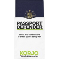 KORJO RFIDPP2 Passport Defender Twin Pack Blocks 13.56Mhz and 860-960Mhz Transmissions