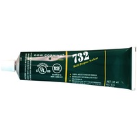 DOW CORNING S732BL 139Ml Silastic Silicon - Black 732 Multi Sealant Bonds To Metal,