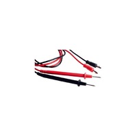 SC1003 4Mm Straight Test Leads - 1M Banana To Point 4MM STRAIGHT TEST LEADS - 1M