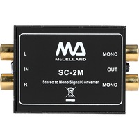 MCLELLAND SC2M Stereo To Mono Audio Converter Passive 1X Stereo Input To 2X Mono Outputs STEREO TO