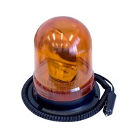 SC782 Orange Amber Revolving Light Cigarette Lighter Plug Sc780 Simply Plug-In the Expendable Cord