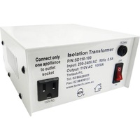 TORTECH SD110-100W 100W Usa Stepdown Transformer 110V Dielectrically Isolated All Our Stepdowns