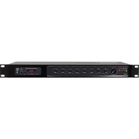 SHOW PAX60 Rms 60W Class D PA Amplifier 4Ohm or 100V Output Mp3 Bt FM