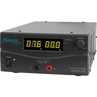 MANSON SPS9600G 60Amp 1-15V DC Power Supply Bench Top Dark Grey Total Max. Continuous Output