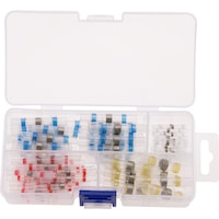SSWS100 100 Solder Sleeve Wire Splices Pk of 100 Each Size 25Pcs 25 of Each Size, Sorted and