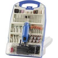 DURATECH TD2451 110 Piece 12V Rotary Tool Kit Drill Sand Polish Carve Grind Rotary Tool: 12V DC,