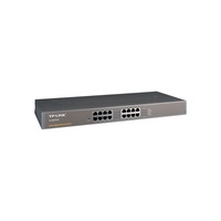 TP-LINK TLSG1016 16 Port Gigabit Network Switch Metal Rack Mount 10/100/1000M All Ports Support