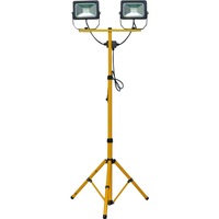 ULTRACHARGE UR200FL20WS1 2X 20W LED Tripod Work Light 1.6M 1.6M Max. Height 2X 20W