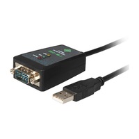 IOCREST UR232 Usb2.0 To Serial Rs232 Lead 1M Ftdi Chipset USB2.0 TO SERIAL RS232 LEAD 1M