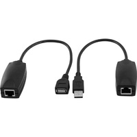 DOSS USBCAT50 USB Extension Over Cat5 [50M] USB Version1.1, Up To 50Mt PC and Mac Compatible USB
